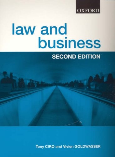 Law and Business: Text and Tutorials