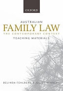 Australian Family Law The Contemporary Context - Teaching Materials