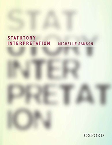 Statutory Interpretation