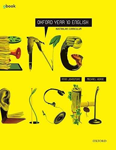 Oxford English Year 10 Australian Curriculum Student Book + Obook