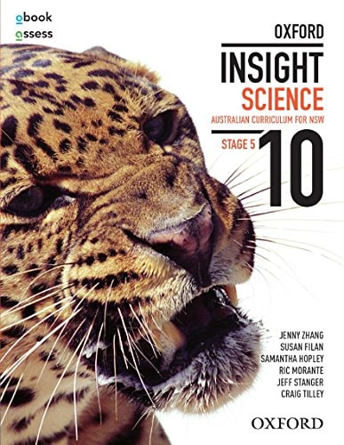 Oxford Insight Science 10 AC for NSW: Student Book + obook/assess
