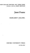 Frame: Janet Frame (New Zealand Writers and Their Work)