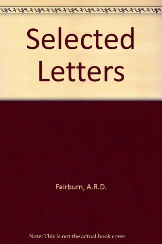 The Letters of A.R.D. Fairburn