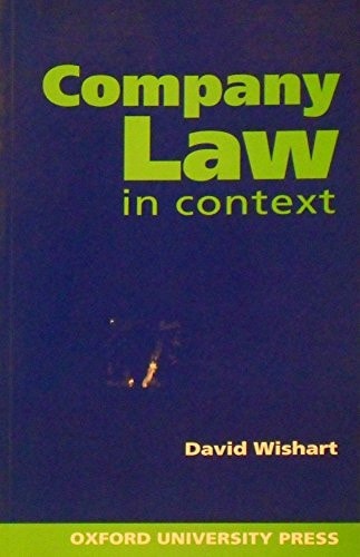 Company Law in Context