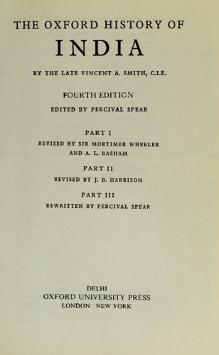 The Oxford History of India