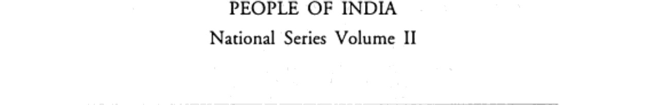 The Scheduled Castes (People of India)