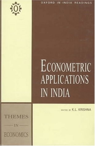 Econometric Applications in India