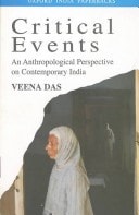 Critical Events: An Anthropological Perspective on Contemporary India
