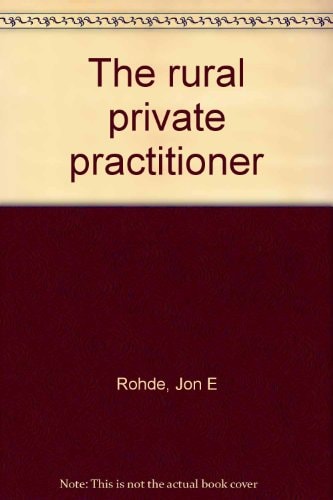 The Rural Private Practitioner