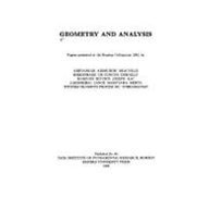Geometry and Analysis: Papers presented at the Bombay Colloquium 1992