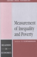 Measurement of Inequality and Poverty