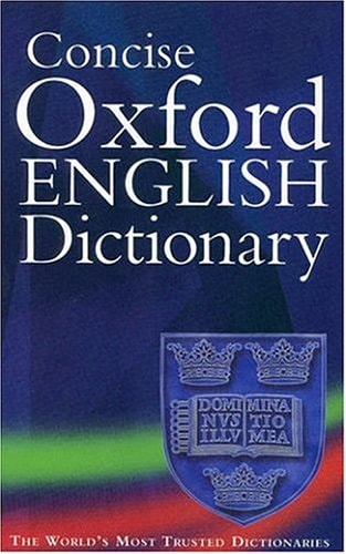 Concise Oxford English Dictionary