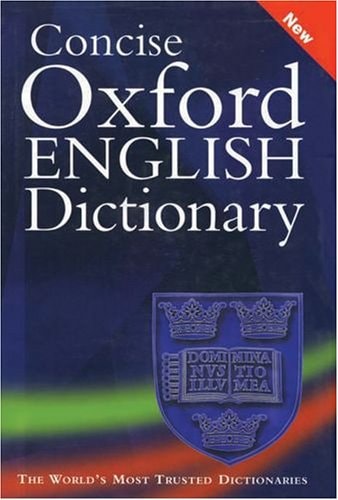 Concise Oxford English Dictionary