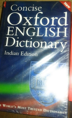 Concise Oxford English Dictionary
