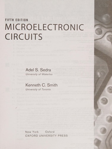 Microelectronic Circuits