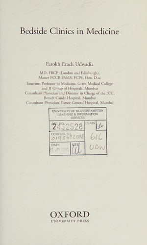 Bedside Clinics in Medicine
