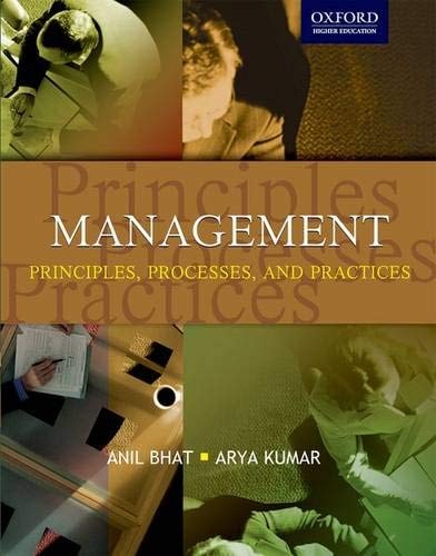 Management: Principles, Processes, and Practices