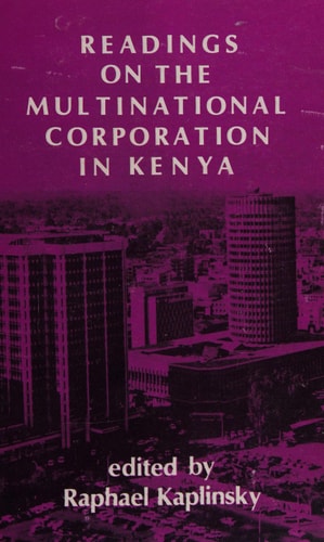 Readings on the Multinational Corporation in Kenya