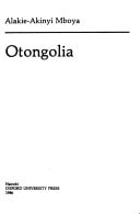 Otongolia: A Play in Four Scenes
