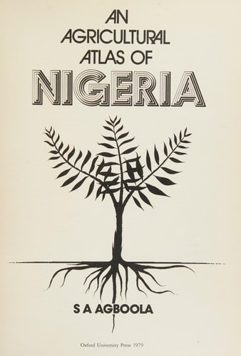 An Agricultural Atlas of Nigeria