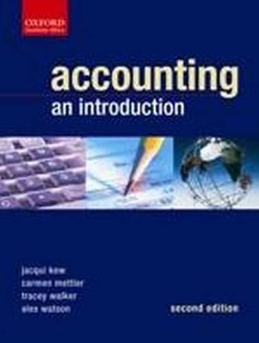 Accounting: An Introduction