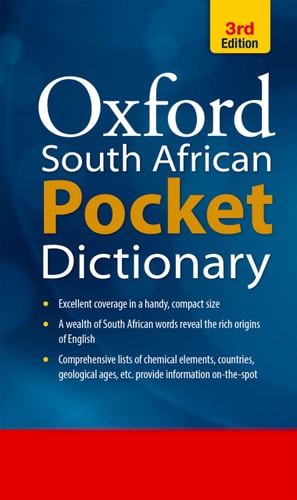 South African Pocket Oxford Dictionary