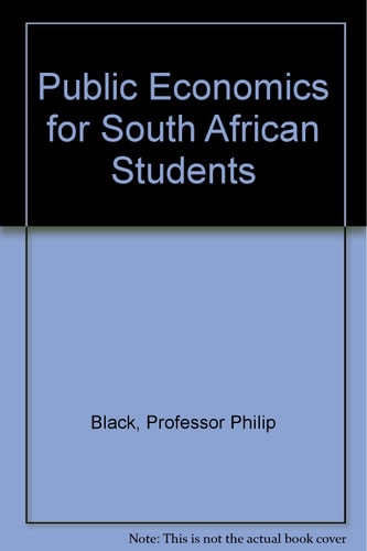 Public Economics for South African Students