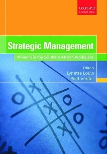 Strategic Management: Winning in the SA Workplace