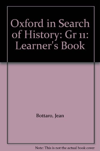 Oxford in Search of History: Grade 11 Learner's Book