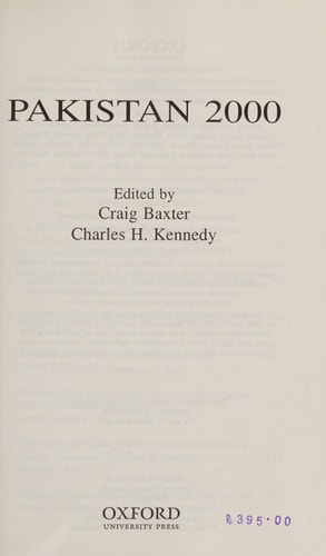 Pakistan 2000