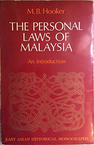 The Personal Laws of Malaysia: An Introduction
