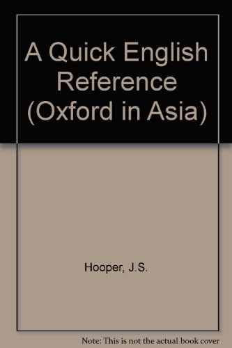 A Quick English Reference