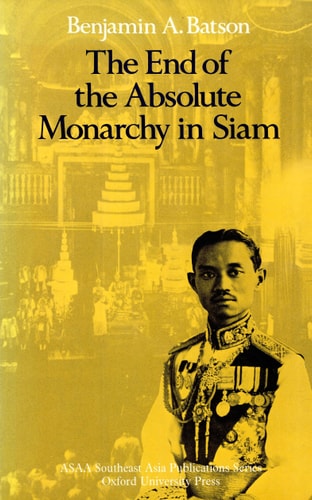 The End of the Absolute Monarchy in Siam