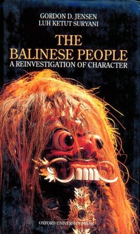 The Balinese People: A Reinvestigation of Character