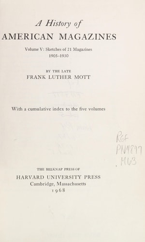 A History of American Magazines