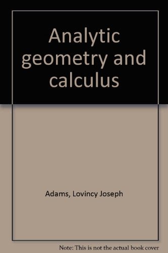 Analytic Geometry and Calculus