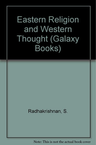 Eastern Religion and Western Thought