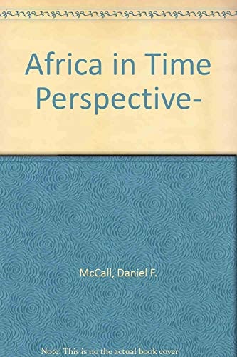 Africa in Time Perspective