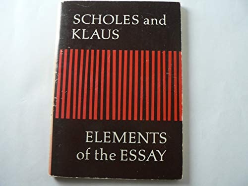 Elements of the Essay