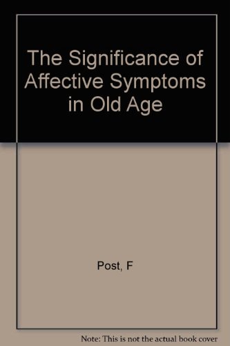 Significance of Affective Symptoms in Old Age