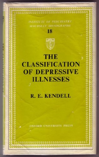 Classification of Depressive Illnesses
