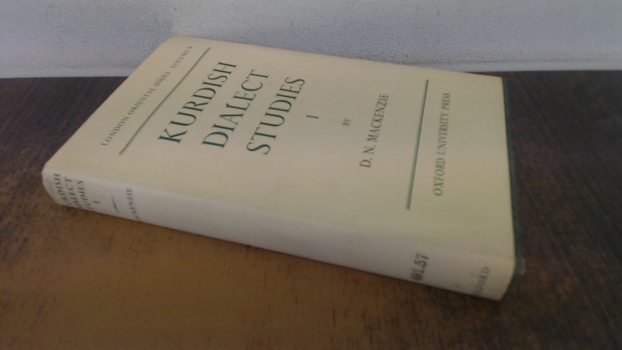 Kurdish Dialect Studies: Volume 1