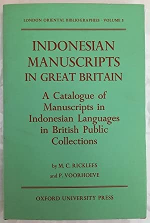 Indonesian Manuscripts in Great Britain