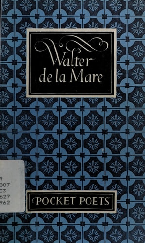 Walter de la Mare: English Association Presidential Address