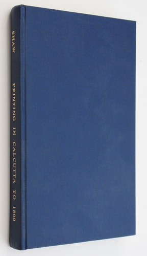 Printing in Calcutta to 1800
