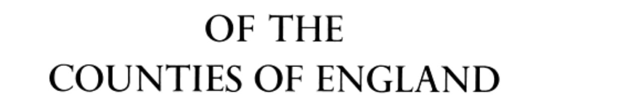 A History of the County of Essex: Bibliography Supplement