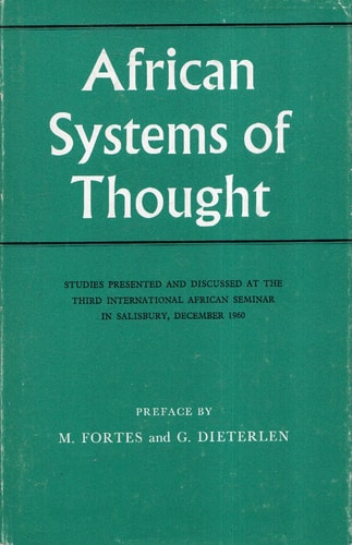 African Systems of Thought