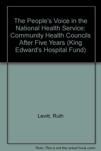 The People's Voice in the NHS