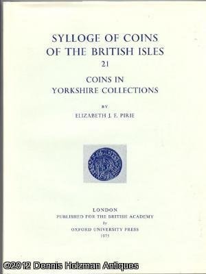 Sylloge of Coins of the British Isles 21: Yorkshire