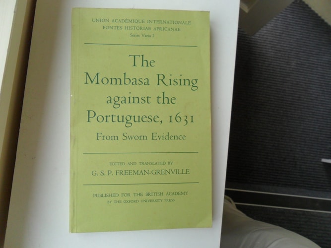 Mombasa Rising against the Portuguese